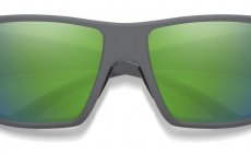Polarised Glasses Smith Optics Guide's Choice XL Matte Cement Polar Green Mirror
