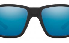 Polarised Glasses Smith Optics Outback Matte Black & Blue Mirror
