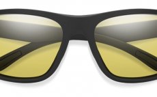 Polarised Glasses Smith Optics Redding Matte Black Polar Low Light Yellow