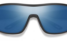 Polarised Glasses Smith Optics Spinner Matte Black Polar Blue Mirror