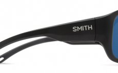 Polarised Glasses Smith Optics Spinner Matte Black Polar Blue Mirror