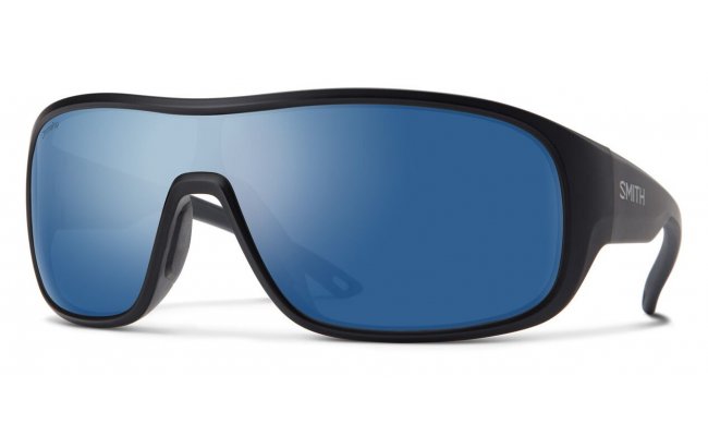 Polarised Glasses Smith Optics Spinner Matte Black Polar Blue Mirror Polarised Glasses Smith Optics Spinner Matte Black Polar Blue Mirror