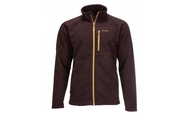 Rivershed Full Zip Simms Mahogany Rivershed Full Zip Simms Mahogany S