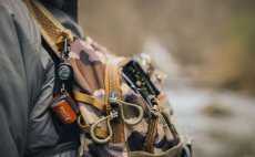 Rod Clip+ With Zinger Smith Creek Green