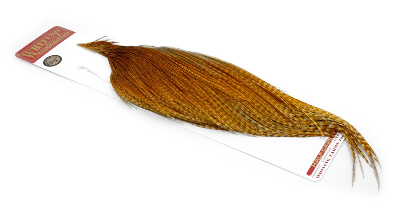 Rooster 1/2 Saddle Whiting Bronze Grade | CzechNymph.com