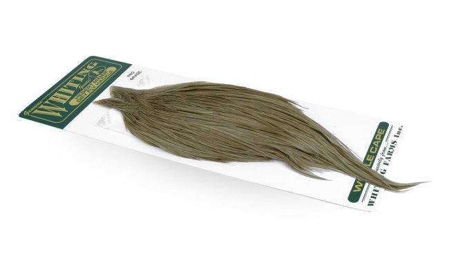 Rooster Cape Whiting Hebert Miner Dry Fly Hackle Pro Grade Rooster Cape Whiting Hebert Miner Dry Fly Hackle Pro Grade Medium Brown Dun