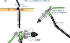 Rotary Fly Tying Vise Leichi Travel