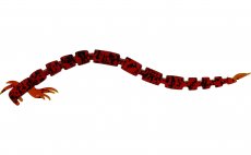 Rubber Lures Westin BloodTeez Worm 5.5 cm