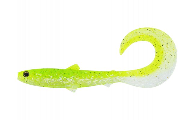 Rubber Lures Westin BullTeez Curltail Holy Chartreuse Rubber Lures Westin BullTeez Curltail Holy Chartreuse - 3 g; 8 cm