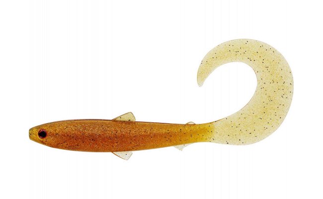 Rubber Lures Westin BullTeez Curltail Motoroil Pepper Rubber Lures Westin BullTeez Curltail Motoroil Pepper - 3 g; 8 cm