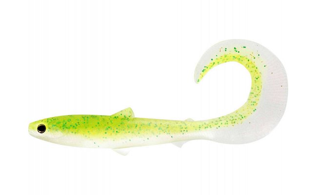 Rubber Lures Westin BullTeez Curltail Sparkling Chartreuse Rubber Lures Westin BullTeez Curltail Sparkling Chartreuse - 3 g; 8 cm