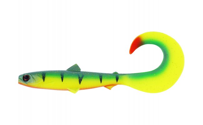 Rubber Lures Westin BullTeez Curltail Tiger Perch Rubber Lures Westin BullTeez Curltail Tiger Perch - 3 g; 8 cm