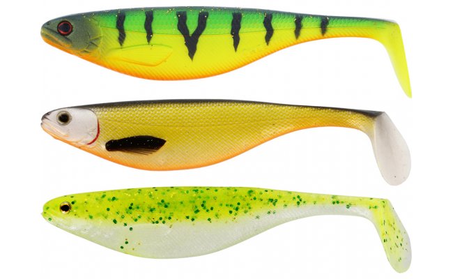 Rubber Lures Westin ShadTeez Dark Water Mix 19 Rubber Lures Westin ShadTeez Dark Water Mix 19 - 7 g; 9 cm
