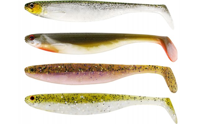 Rubber Lures Westin ShadTeez Slim Clear Water Mix 18 Rubber Lures Westin ShadTeez Slim Clear Water Mix 18 - 3 g; 7.5 cm