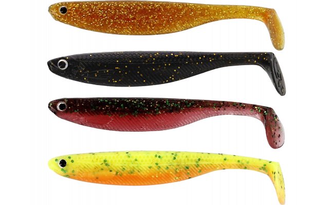 Rubber Lures Westin ShadTeez Slim Shadtail Dark Water Mix 15 Rubber Lures Westin ShadTeez Slim Shadtail Dark Water Mix 15 - 1 g; 5 cm