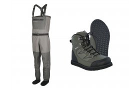 SET Waders Kinetic X4 + Wading Boots ... SET Waders Kinetic X4 + Wading Boots X4 Rubber Sole 