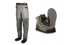 SET Waders Kinetic X4 Waist + Wading ... SET Waders Kinetic X4 Waist + Wading Boots X4 Felt Sole