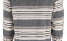 Fishing Shirt Simms Santee Flannel Hoody Black Slate/Blanket Stripe