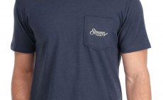 T-Shirt Simms Two Tone Pocket Navy Heather