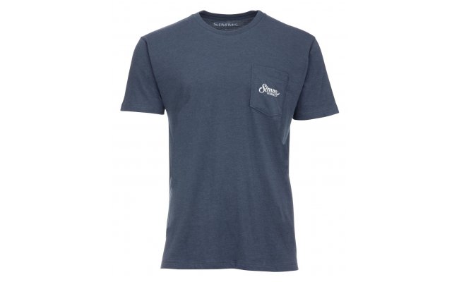 T-Shirt Simms Two Tone Pocket Navy Heather T-Shirt Simms Two Tone Pocket Navy Heather S