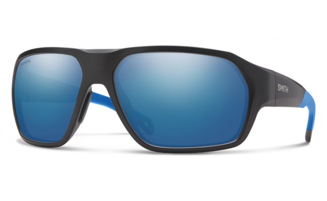 Polarised Glasses Smith Optics Deckboss Matte Black/Blue Polar Blue Mirror Polarised Glasses Smith Optics Deckboss Matte Black/Blue Polar Blue Mirror