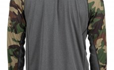 SolarFlex Hoody Simms Woodland Camo & Carbon Heather