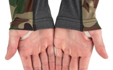 SolarFlex Hoody Simms Woodland Camo & Carbon Heather