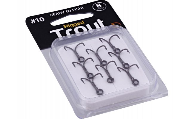 Spinning Hooks Westin Rigged Trout - Trebble Hooks Spinning Hooks Westin Rigged Trout - Trebble Hooks #6; 8 pcs