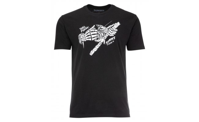 T-Shirt Simms Grim Reeler Black T-Shirt Simms Grim Reeler Black S