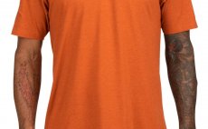 T-Shirt Simms Logo Adobe Heather