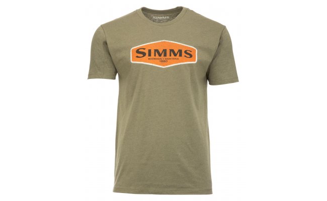 T-Shirt Simms Logo Frame Military Heather T-Shirt Simms Logo Frame Military Heather S
