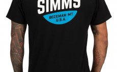 T-Shirt Simms Quality Built Pocket Black