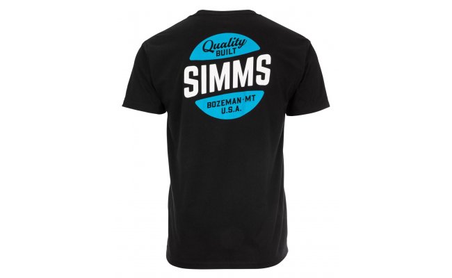 T-Shirt Simms Quality Built Pocket Black T-Shirt Simms Quality Built Pocket Black S