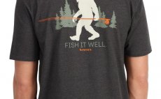 T-Shirt Simms Sasquatch Charcoal Heather