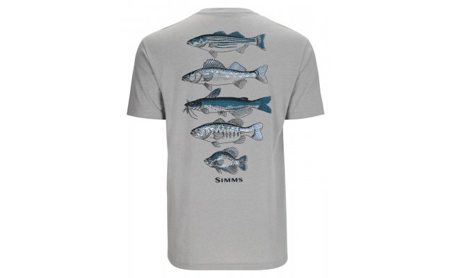 T-Shirt Simms Species Cinder Heather T-Shirt Simms Species Cinder Heather S