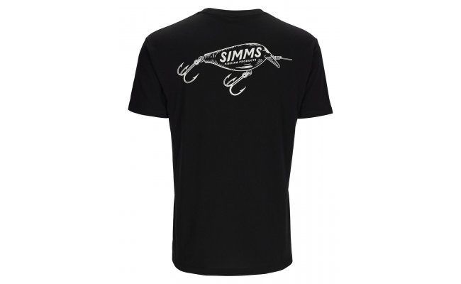 T-Shirt Simms Square Bill Black T-Shirt Simms Square Bill Black S