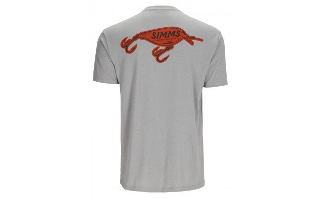 T-Shirt Simms Square Bill Cinder Heather T-Shirt Simms Square Bill Cinder Heather S