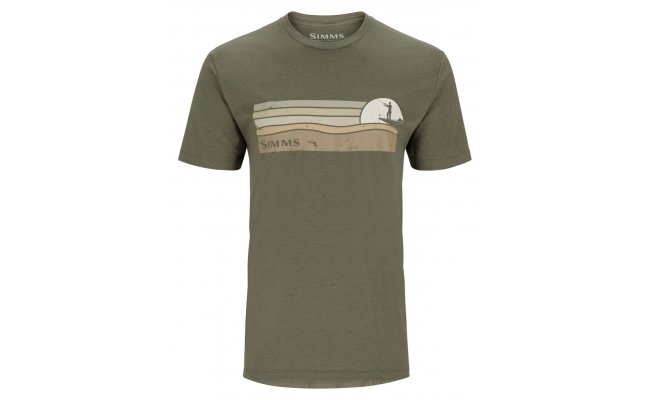 T-Shirt Simms Sunset Military Heather T-Shirt Simms Sunset Military Heather S