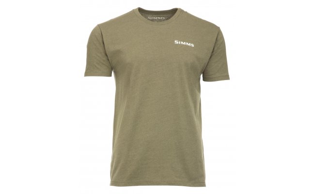 T-Shirt Simms Trout On My Mind Military Heather T-Shirt Simms Trout On My Mind Military Heather S