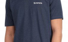 T-Shirt Simms Trout On My Mind Navy Heather