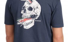 T-Shirt Simms Trout On My Mind Navy Heather