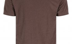 T-Shirt Simms Trout Outline Brown Heather