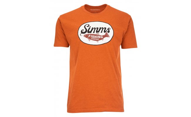 T-Shirt Simms Trout Wander Adobe Heather T-Shirt Simms Trout Wander Adobe Heather S
