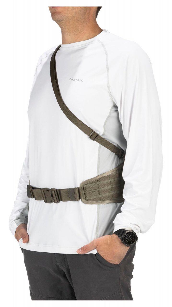 Tech Utility Belt Simms Flyweight Tan | CzechNymph.com
