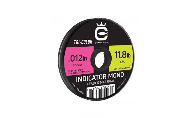 Tricolor Indicator Mono Leader Material Cortland 15.24 m Tricolor Indicator Mono Leader Material Cortland 15.24 m; 0.152 mm; 2.5 kg