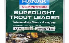 Poly-Leader Han�k Competition Trout Superlight 1,5 m - Intermediate, Clear