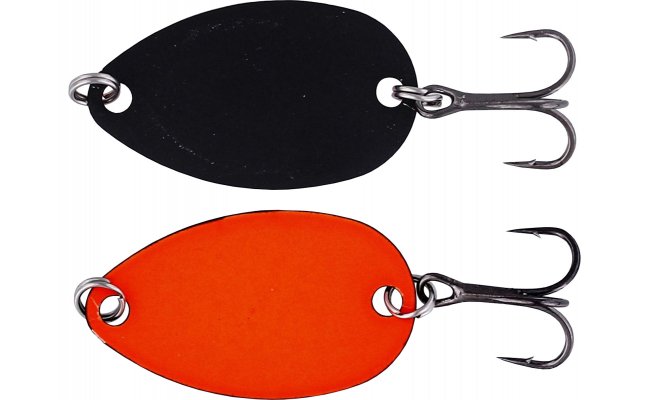 Trout Spoon Westin Fidusen Black & Orange Trout Spoon Westin Fidusen Black & Orange - 2.8 g; 3.2 cm