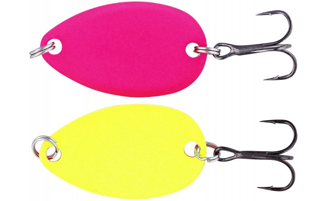 Trout Spoon Westin Fidusen Pink & Yellow Trout Spoon Westin Fidusen Pink & Yellow - 2.8 g; 3.2 cm