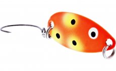 Trout Spoon Westin Fidusen Slim Black & Orange Clown