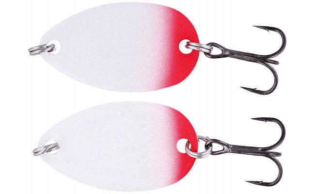 Trout Spoon Westin Fidusen White Glow & Red Trout Spoon Westin Fidusen White Glow & Red - 2.8 g; 3.2 cm